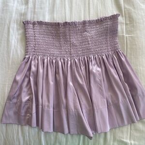 Lavender Natural Life Smocked Women's Skirt / Skort